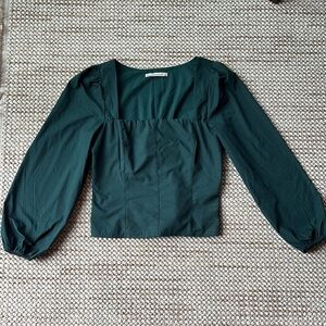 Abercrombie & Fitch Green Blouse